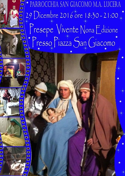 Fede e tradizione: si rinnova l'appuntamento con il Presepe Vivente della Parrocchia San Giacomo 
