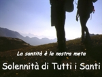 SOLENNITA’ DI TUTTI I SANTI - “Beati….” 