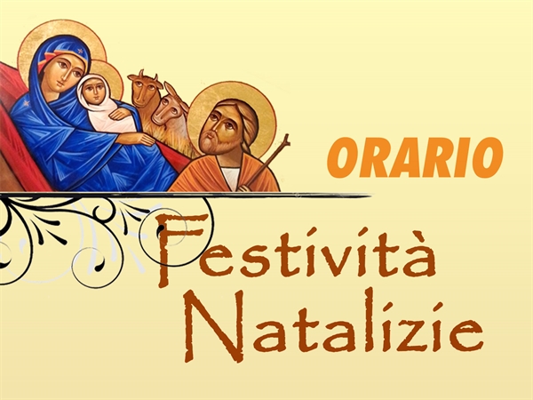 Orario Celebrazioni Tempo Natalizio