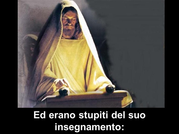 Vangelo della Domenica: tutti erano stupiti del suo insegnamento