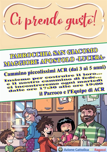 Ci prendo gusto! ... Cammino piccolissimi ACR